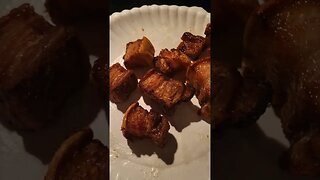 Pork belly #carnivore snack for the ❤️🥰