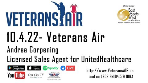 10.4.22 - Andrea Corpening, Licensed Sales Agent for UnitedHealthcare - Veterans Air