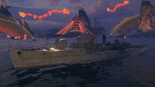 World Of Warships Gameplay #10 CHENGAN Pan Asia Tier I Cruiser