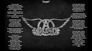 Aerosmith - Cryin - Aerosmith lyrics HQ