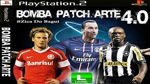 🚨 BOMBA PATCH ARTE 4.0 OFICIAL BRASILEIRÃO (PS2) ISO! (PC, ANDROID, PLAYSTATION 2)
