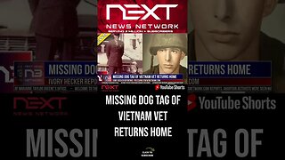 Missing Dog Tag of Vietnam Vet Returns Home #shorts