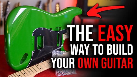 Create YOUR OWN CUSTOM GUITAR (On a budget!)