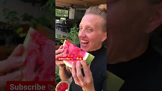 SUMMERTIME ❤️🍉😀👍 #shorts #tiktok #trending #viral #watermelon