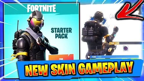 *NEW* "ROGUE AGENT SKIN GAMEPLAY!" FORTNITE BATTLE ROYALE "ROGUE AGENT STARTER PACK SKIN GAMEPLAY!"