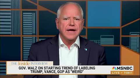 Tim Walz Claims ‘You Never See this Guy [Trump] Laugh,’ You Never See These Guys Do Normal Things