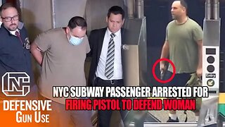 NYC Subway Passenger Arrested For Firing Pistol To Defend Woman