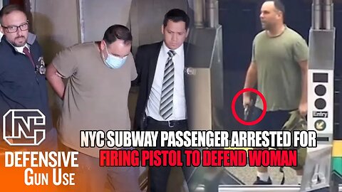 NYC Subway Passenger Arrested For Firing Pistol To Defend Woman