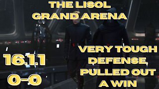 Grand Arena | 16.1.1 | 3v3 is back, Tough Defense, pulled out a win | SWGoH