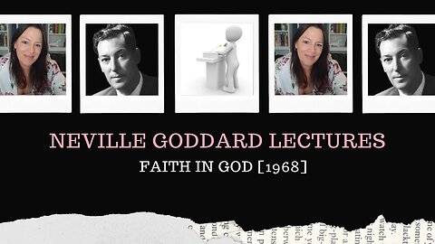 Neville Goddard Lectures l Faith in God l Modern Mystic