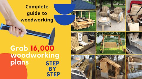 woodworking & 16,000 carpentry projects