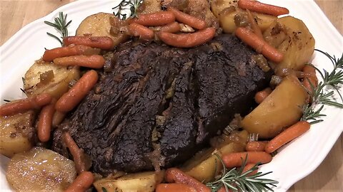 Slow Cooked Pot Roast Recipe