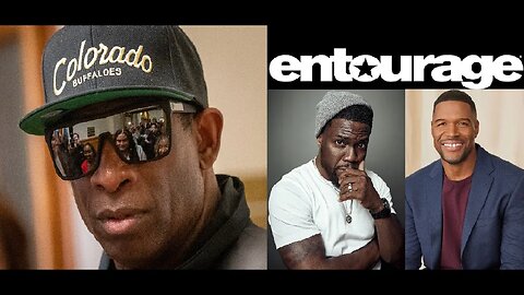 COACH PRIME DEION SANDERS Getting ENTOURAGE-LIKE Scripted Series with KEVIN HART & MICHAEL STRAHAN