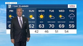 Noon Weather Forecast 10-15-21
