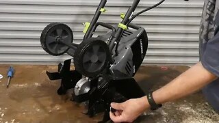 Assembling the Earthwise TC70016 Roto-Tiller Cultivator