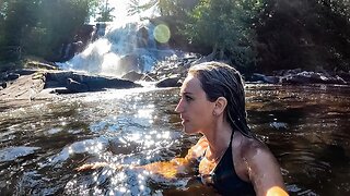 This place is SO WILD // Rugged Wilderness SOLO Trip with my Dog Chasing Waterfalls