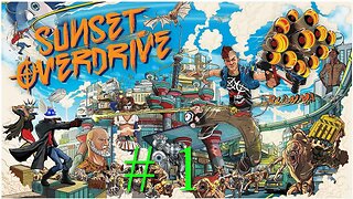 Sunset Overdrive # 1 "Fun Time, Zombie-Mutant Time"