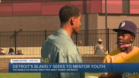 Werner Blakely hopes to inspire next wave of Detroit baseball players