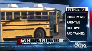 TUSD looking to hire bus drivers