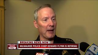 Milwaukee Police Chief Ed Flynn retires after 10 years