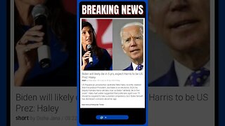 Nikki Haley Sparks Controversy With Age-Related Comments About Biden & Harris | #shorts #news