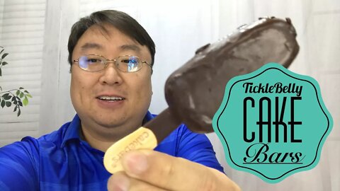 Dark Chocolate Cake Bars by Ticklebelly Desserts Review