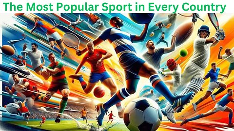 The Most Popular Sport in Every Country