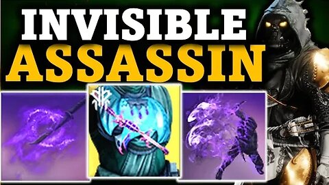 Completely INVINCIBLE Void Hunter Build | Stay Invisible in All Encounters | Solo Anything | Destiny