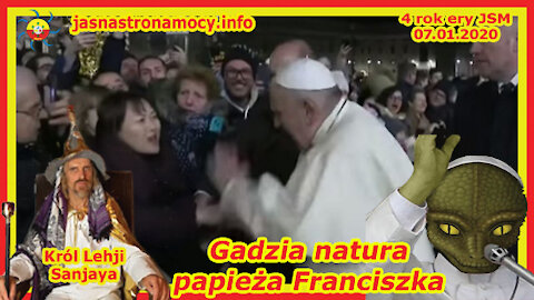 Gadzia natura papieża Franciszka