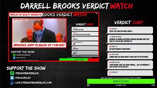 VERDICT WATCH: Darrell Brooks Jury Back Deliberating