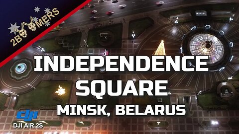 INDEPENDENCE SQUARE MINSK BELARUS WITH A DJI AIR 2S #djiair2s