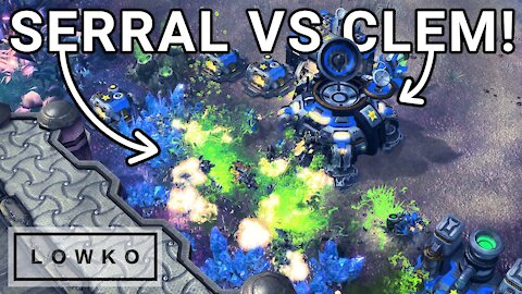 StarCraft 2 - Serral and Clem in AMAZING Zerg vs Terran!