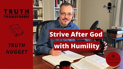 Strive After God with Humility! | James 4 Bible Study, Charles Spurgeon, Pride, Expository Preaching
