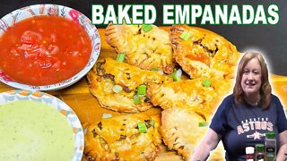 Easy BAKED BEEFY EMPANADAS Appetizer