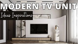 Modern TV Unit Design 2023 | Living Room TV Cabinet Design