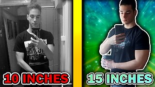 How I Grew My Arms By 5 Inches (4 Ways)