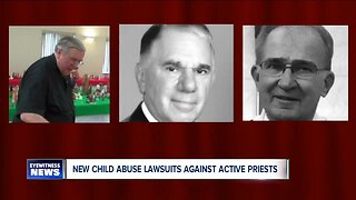 More priest lawsuits alleging child sex abuse - some against active serving priests.