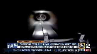 Questions raised over future of Hyperloop train in Maryland