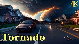 [4K] Learning Lesson Video: Tornado: How its formed, Largest in a history, What to do
