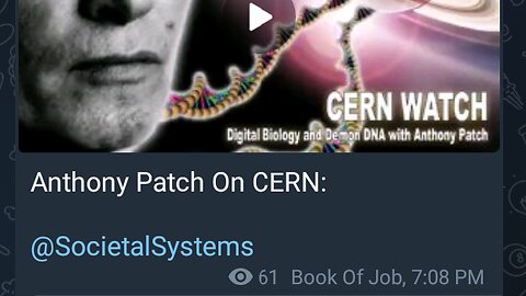 Documentary: Anthony Patch and CERN