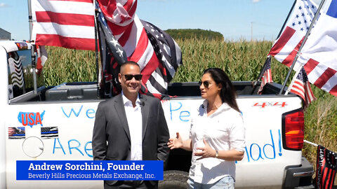 Mel K & Andrew Sorchini In A Cornfield In NY Fighting The Cabal Assault On Our Dollars ICYMI