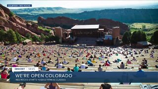 Yoga on the Rocks starts today at Red Rocks