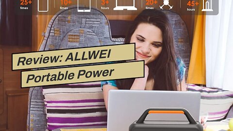 Review: ALLWEI Portable Power Station, 280Wh Backup Lithium Battery, Regulated DC for mini Cool...