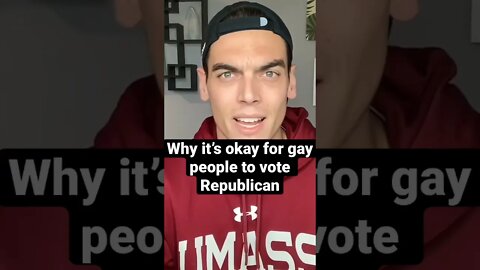 🌈 Why it’s okay for gay people to vote Republican #shorts