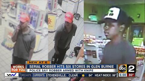 Glen Burnie gas station robber wanted