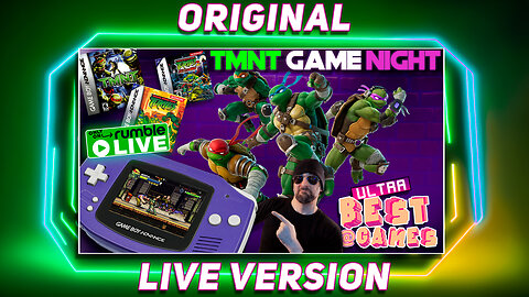 TMNT Gameboy Advance Games | ULTRA BEST AT GAMES (Original Live Version)