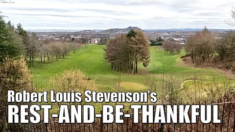 Robert Louis Stevenson's Rest-And-Be-Thankful - Corstorphine Hill, Edinburgh, Scotland