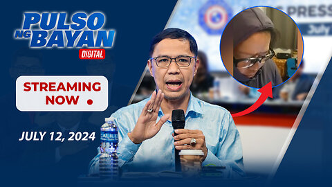 LIVE | Pulso ng Bayan kasama sina Atty. Harry Roque, Admar Vilando at Jade Calabroso | July 12, 2024