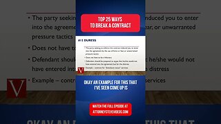 Attorney Steve's Ultimate Guide: 25 Effective Ways to Get Out of a Contract