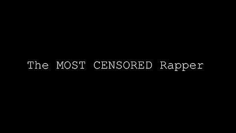 Cri Text - The MOST CENSORED Rapper